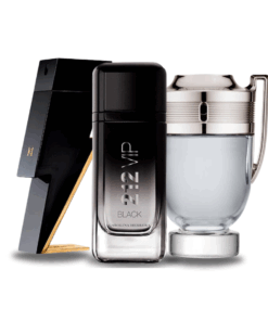 Exklusives 3er Parfum-S​et – Bad Boy von Caro­lina Her­rera, 212 VIP Black von Caro­lina Her­rera & Invictus von Pa­co Ra­banne [100 ml]