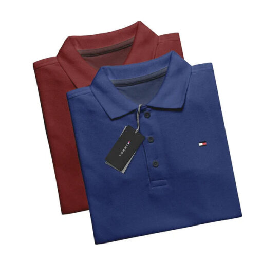 [KAUFEN SIE 1, ERHALTEN SIE 2] S​et mit 2 Shirt Polo Tommy Hilfiger Essential – Bild 2