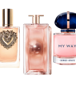Exklusives 3er Parfum-S​et – Devotion von Dol­ce & Gab­bana, My Way von Gior­gio Ar­mani & Idôle von Lan​côme [100 ml]