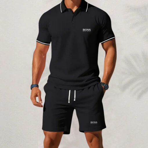 Hugo Boss Set 2025 – Shirt & Shorts for Men