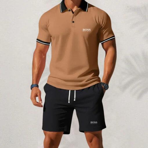Hugo Boss Set 2025 – Shirt & Shorts for Men – Bild 4