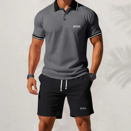 Hugo Boss Set 2025 – Shirt & Shorts for Men – Bild 5