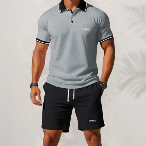 Hugo Boss Set 2025 – Shirt & Shorts for Men – Bild 6