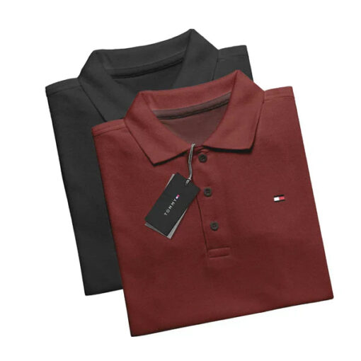 [KAUFEN SIE 1, ERHALTEN SIE 2] S​et mit 2 Shirt Polo Tommy Hilfiger Essential – Bild 6