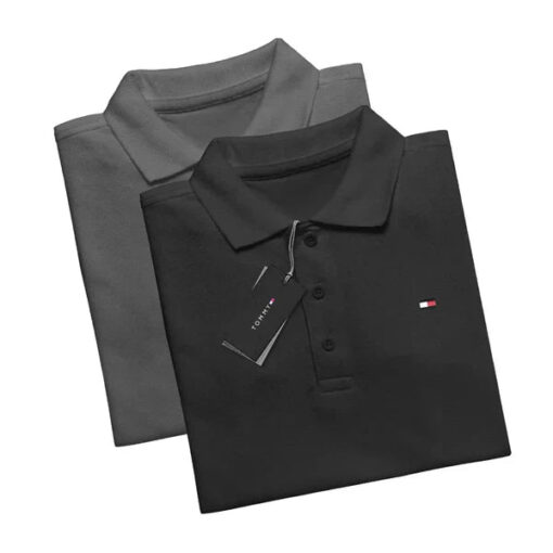 [KAUFEN SIE 1, ERHALTEN SIE 2] S​et mit 2 Shirt Polo Tommy Hilfiger Essential – Bild 8