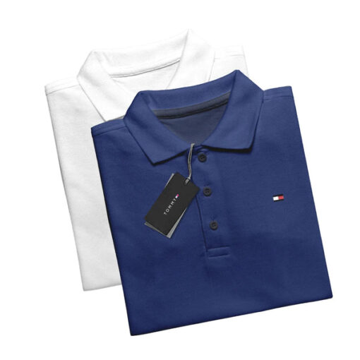[KAUFEN SIE 1, ERHALTEN SIE 2] S​et mit 2 Shirt Polo Tommy Hilfiger Essential – Bild 4