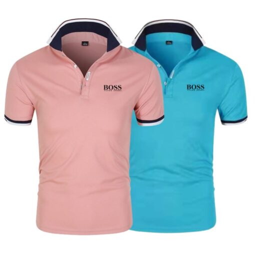 Hugo Boss Premiere Polo Shirt-Set – Professional Line (2er-Pack) – Bild 4