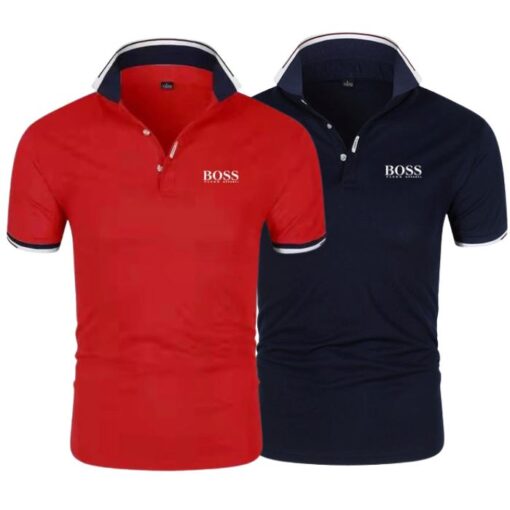 Hugo Boss Premiere Polo Shirt-Set – Professional Line (2er-Pack) – Bild 5