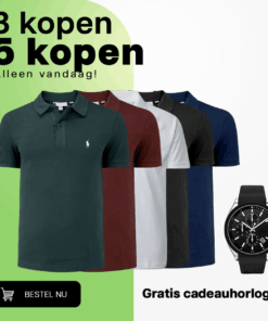 KIT POLO RALPH LAUREN [PAY 2 GET 5] + WATCH