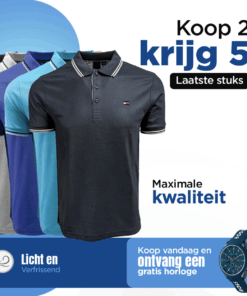 KIT POLO TOMMY SHIRTS [KOOP 2 EN KRIJG ER 5] + KIJK