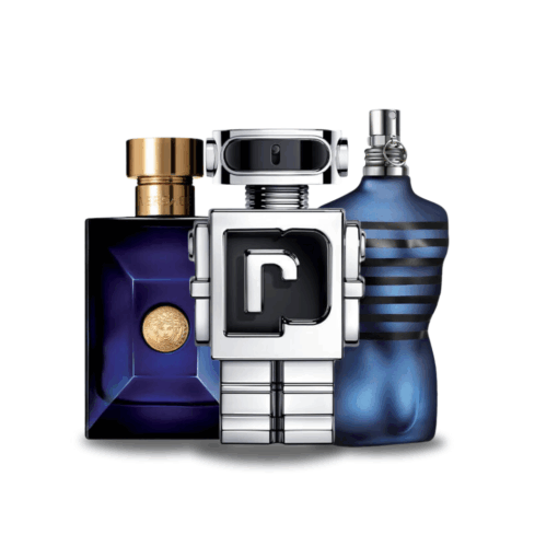 Exklusives 3er Parfum-Set – Dylan Blue von Ver­sace, Phantom von Pa­co Ra­banne & Ultra Male von Jean Paul Gaultier [100 ml]