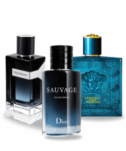 Exklusives 3er Parfum-S​et – Y von Yves Saint Laurent, Sauvage von Di​or & Eros von Ver­sace [100 ml]
