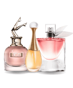 Exklusives 3er Parfum-Set – Scandal von Jean Paul Gaultier, J’adore von Di​or & La Vie Est Belle von Lan​côme [100 ml]