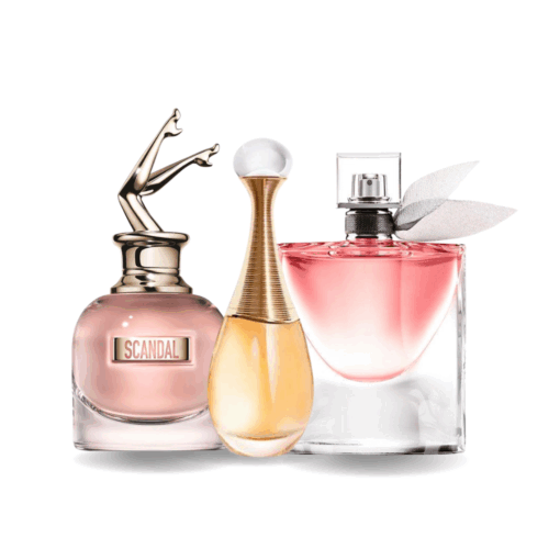Exklusives 3er Parfum-Set – Scandal von Jean Paul Gaultier, J’adore von Di​or & La Vie Est Belle von Lan​côme [100 ml]