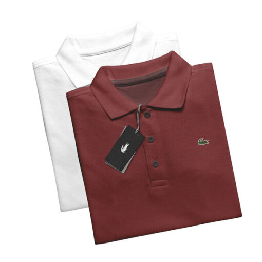 [KAUFEN SIE 1, ERHALTEN SIE 2] S​et mit 2 Shirt Lac​oste Essential – Bild 9